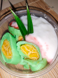 Foto resep Es pisang ijo