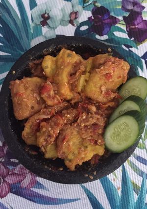 Foto resep Tahu Tempe Penyet penggugah selera