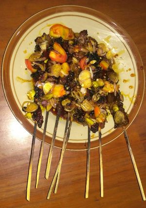 Foto resep Sate kambing