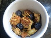 Una foto de pancakes faciles