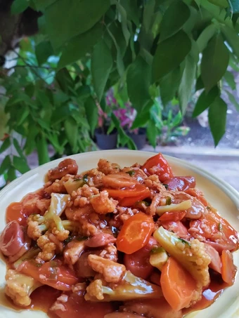 Easy Steps to Make Capcay Kuah Kental Pedas the Can Spoil the Tongue Really delicious