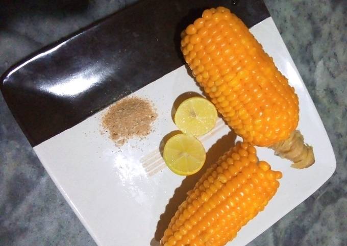 Sweet Corn 🌽on The Cob Recipe By Wajiha Zafar Cookpad