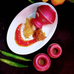 A picture of Chicken biryani.