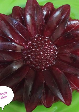 Foto resep Puding Buah Naga 😍