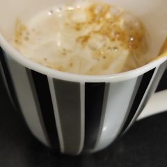 A picture of Frothy coffee.