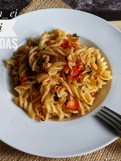 Foto resep Fusili Tuna Pedas