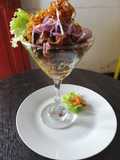 Ceviche de chicharrón