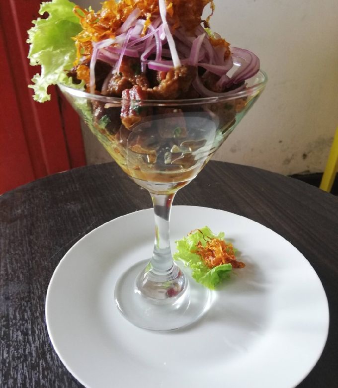 Una foto de Ceviche de chicharrón