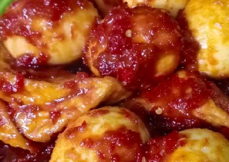 Telur Tahu Balado