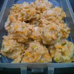 A picture of Siomay ayam wortel.