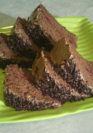 Foto resep Bolu Kukus Nutrijell Coklat