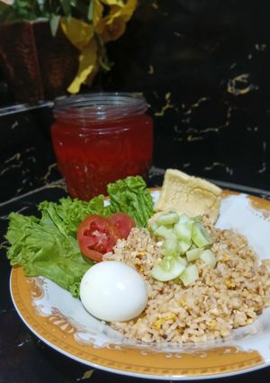Foto resep Nasi goreng bumbu sambal goreng
