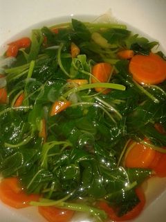Foto resep Bayam masak sayur bening..