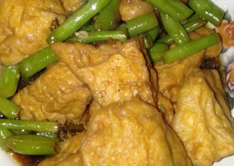 Resep Tahu buncis kecap oleh Iin Kurnia Cookpad