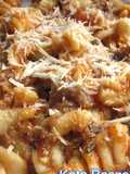 Padlizsános-ricottás fusilli (Gluténmentesen is! :)