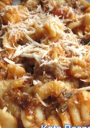 Padlizsános-ricottás fusilli (Gluténmentesen is! :) recept fotója