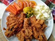 Gambar paha ayam kipas