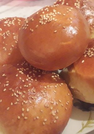 صورة لوصفة خبز الهمبرغر