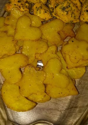 عکسی از دستور سیب زمینی خوشمزه در فر