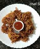 Crispy Kanda bhajiye for beginners