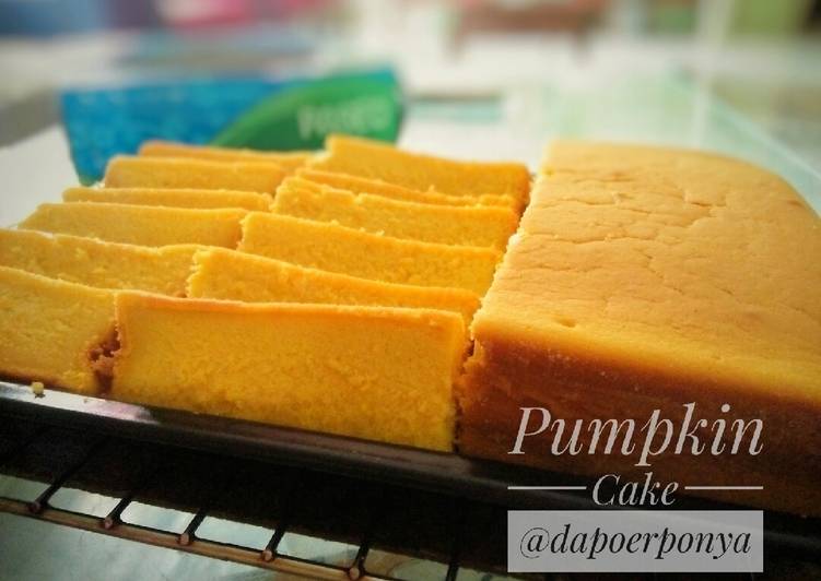 Resep Pumpkin Cake (Bolu Labu Kuning), Sempurna