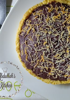 Foto resep Purple Sweet Potato Brownie Pie