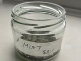 Easy Homemade Mint Salt