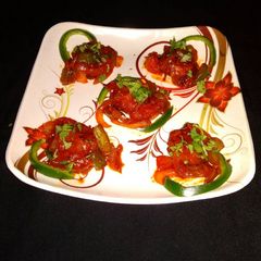 A picture of Bottle Gaurd Dry Manchurian.