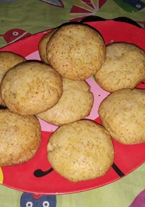 Una foto de Galletas de naranja