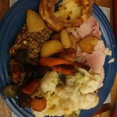Sunday Roast Ham and everything A picture of Sunday Roast Ham and everything.