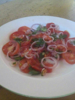 A picture of Kachumbari.