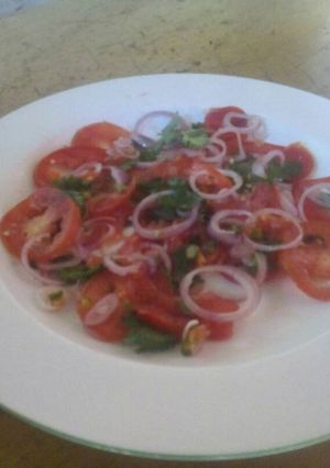 A picture of Kachumbari.