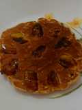 Panquecas de avena con manzana