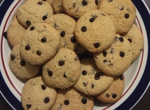 Una foto de Galletas de chispas de chocolate