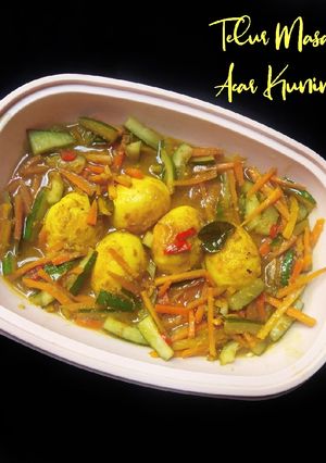 Foto resep Telur masak acar kuning