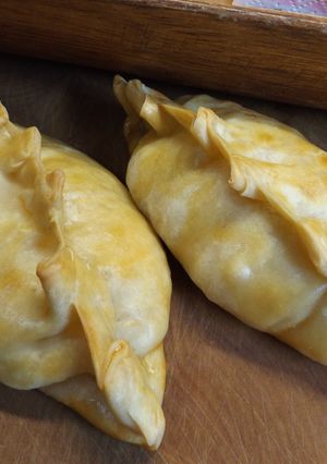 Una foto de Empanadillas horneadas de pechuga de pavo