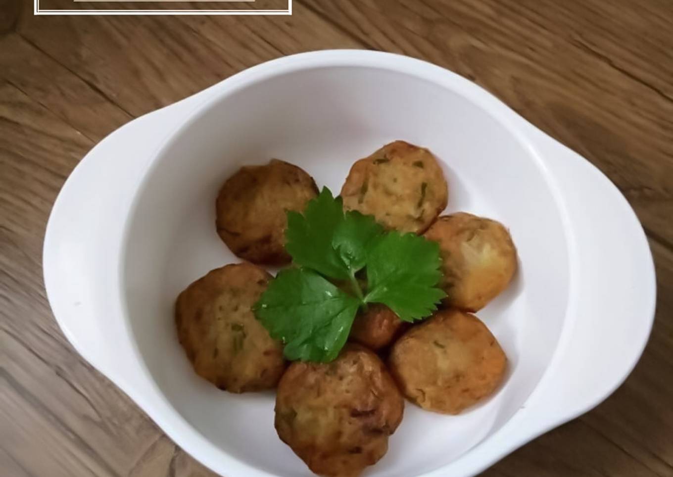 MPASI 9m+ (Perkedel Sayur Isi Daging)