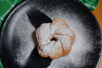 Resep Donat Kepang (Eggless), Lezat