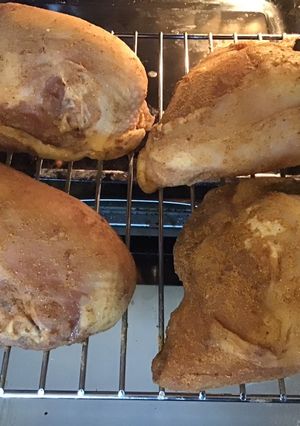 A picture of California Farm Airdried Cured Chicken Breast.