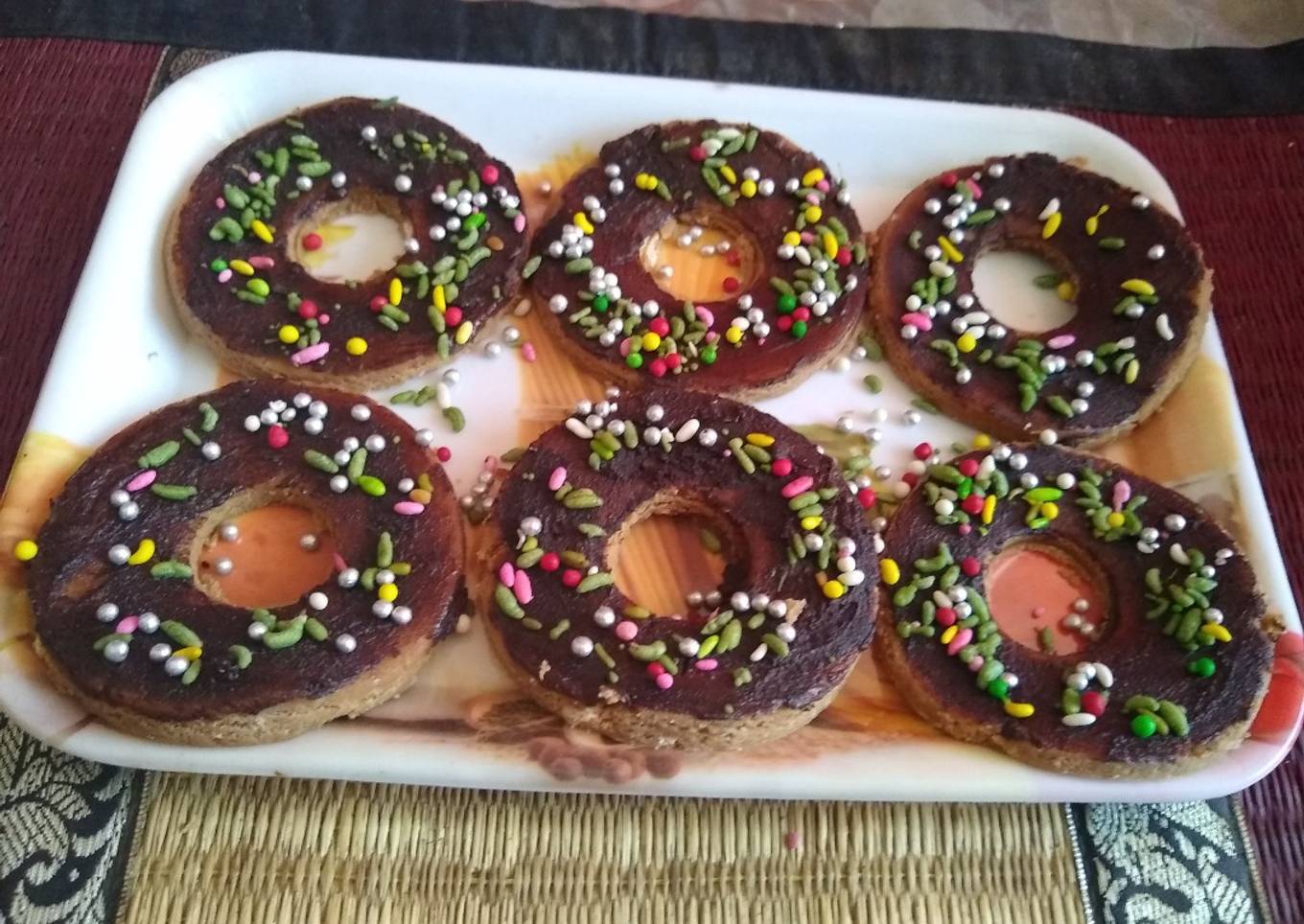 Chocolate donuts