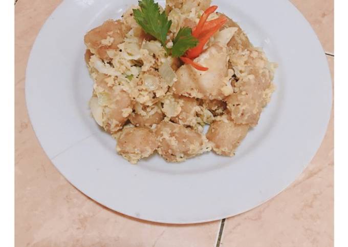 Salted Egg Yolk Chicken