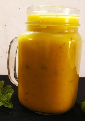 A picture of Sattu - Row mango Cooler.