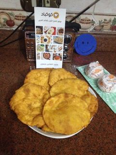 صورة لوصفة الخبز البوري بالبطاطا الحلوه