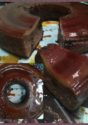 صورة لوصفة كيكه قدره قادر اللذيذة