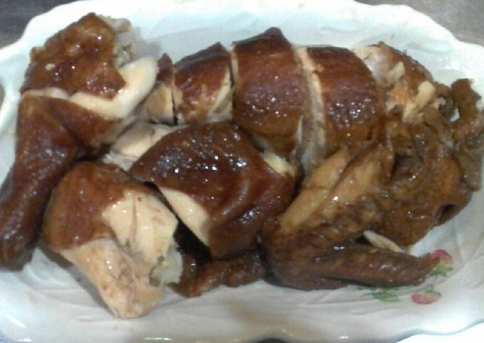 Cara Gampang Menyiapkan Chicken soy sauce yang Lezat Sekali