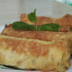 Foto resep Omelet bread Chicken Paprica