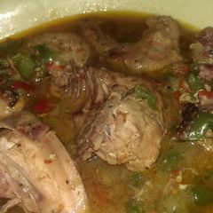 A picture of Chicken soup.