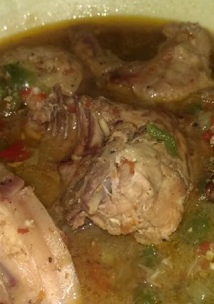 A picture of Chicken soup.