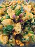 Potato Salad with Easter Eggs, Mustard, and Olives 🥔