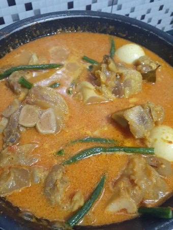 Langkah Mudah untuk Menyiapkan Resep Gulai Tunjang telor Anti Ribet, Menggugah Selera
